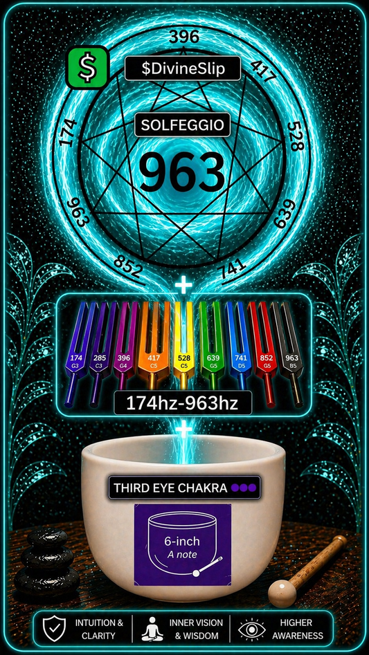 963hz SOLFEGGIO + A NOTE SINGING BOWL + TUNING FORKS (CROWN CHAKRA EXPANSION 😇🟣)+(REMEMBER DREAMS 🌌) VOL. 2