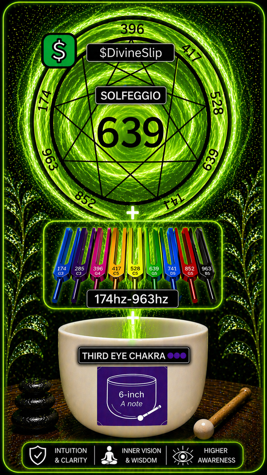 639hz SOLFEGGIO + A NOTE SINGING BOWL + TUNING FORK (HEART CHAKRA 💚) VOL 2.