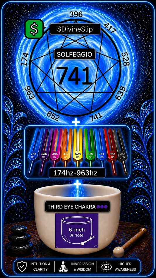 741hz SOLFEGGIO + A NOTE SINGING BOWL + TUNING FORKS (OPENS ALL CHAKRAS 🔴🟠🟡🟢🔵🟣) VOL. 2