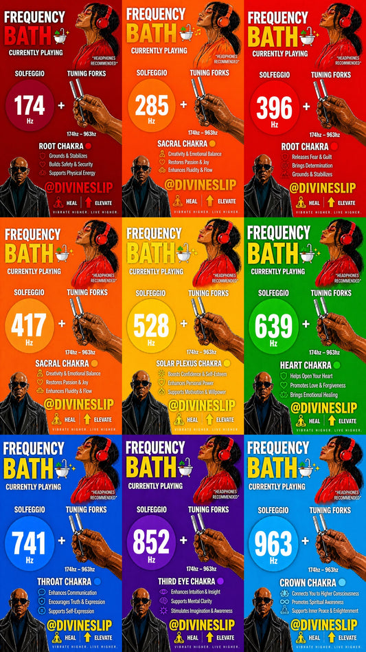 174hz-963hz (SOLFEGGIO + TUNING FORKS ONLY) 3 HOURS LONG !!! VOL. 2
