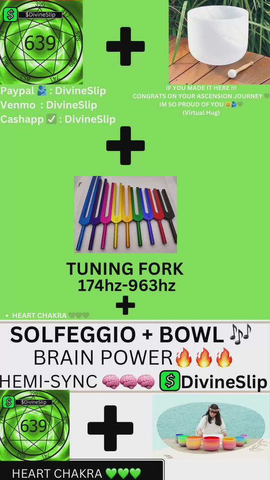 639hz SOLFEGGIO + A NOTE SINGING BOWL + TUNING FORK (HEART CHAKRA 💚) (30 MINUTES)