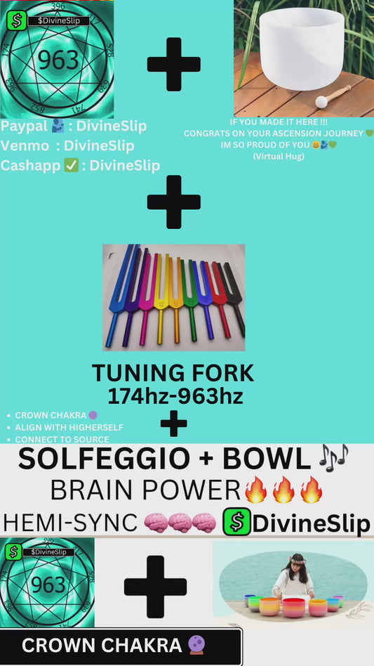 963hz SOLFEGGIO + A NOTE SINGING BOWL + TUNING FORKS (CROWN CHAKRA EXPANSION 😇🟣)+(REMEMBER DREAMS 🌌) (30 MINUTES)