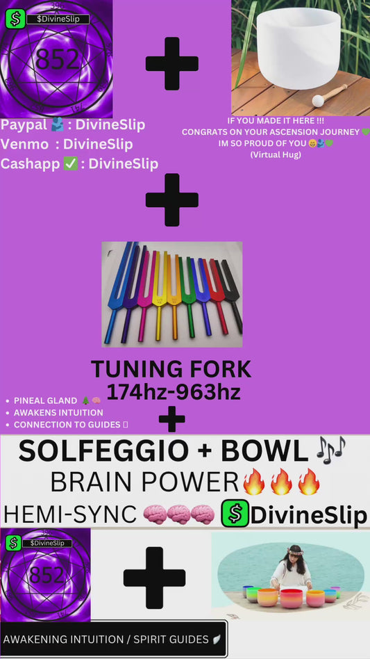 852hz SOLFEGGIO + A NOTE SINGING BOWL + TUNING FORKS (SLEEP 🛌 +BRAIN REGENERATION 🧠) (30 MINUTES)